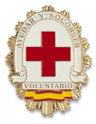 CHAPA CARTERA CRUZ ROJA VOLUNTARIO