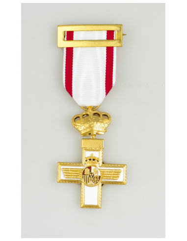 MEDALLA MERITO AERONATICO DIST. BLANCO