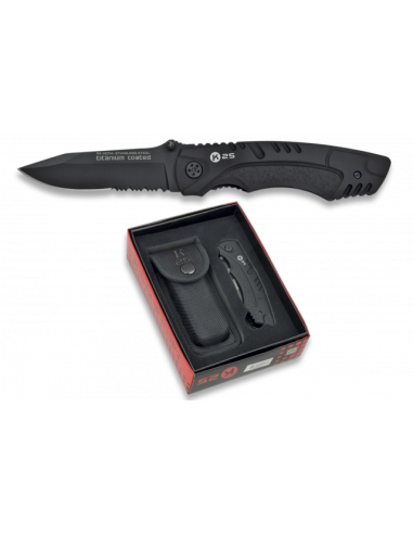 NAVAJA K25 TACTICA.FUNDA.HOJA 8 CM