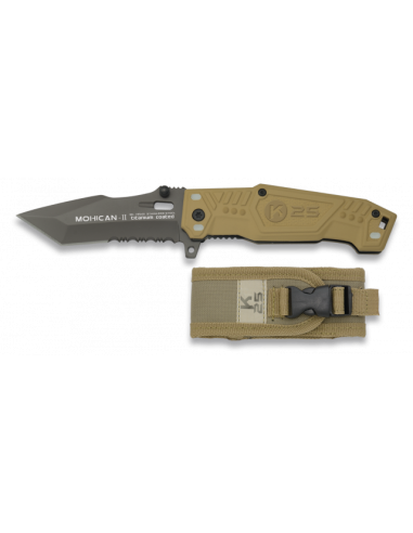 NAVAJA K25. MOHICAN 2. TITANIUM C. 7.8