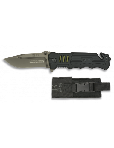 NAVAJA K25  NEGRA. RUBBER COATED. H: 8.7