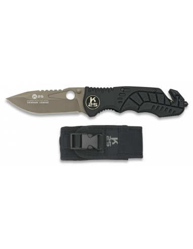 NAVAJA K25 TIT. COATED. HOJA: 8.9CM