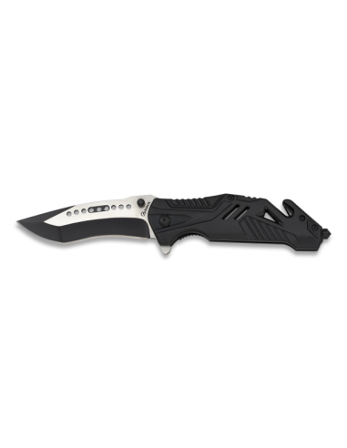 NAVAJA ALBAINOX NEGRA. HOJA: 8.7 CM