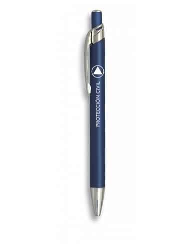 BOLIGRAFO ALUMINO COLOR AZUL. PROT. CIVL
