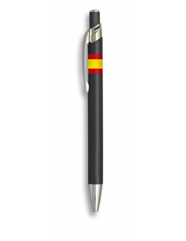 BOLIGRAFO ALUMINIO COLOR NEGRO. B. ESP.