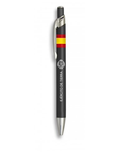 BOLIGRAFO ALUMINIO COLOR NEGRO. E.TIERRA