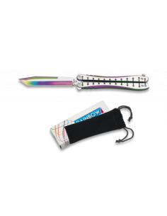 ABANICO RAINBOW. HOJA: 10.5 CM