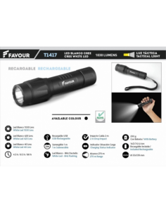 LINTERNA RECARG. 1030LMS.