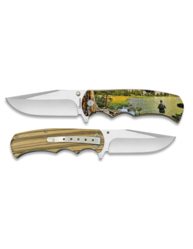 NAVAJA 3D PESCA. HOJA: 8.8 CM