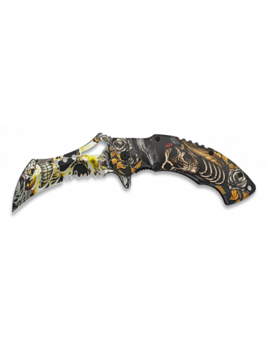 NAVAJA ALBAINOX FOS 3D. CALAVERA. 7.7