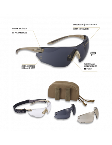 GAFA BOLLÉ COMBAT KIT TAN.