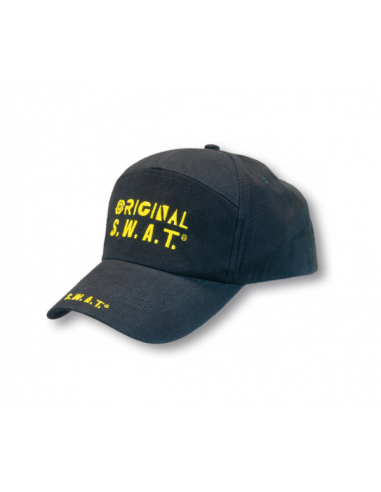 GORRA SWAT BORDADO AMARILLO NEGRO G