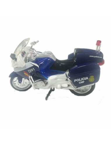 MOTO POLICIA NACIONAL AZUL/BLANCO