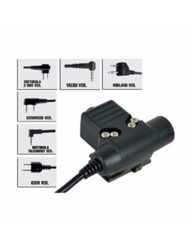 PTT KENWOOD ZU94 2 ENDID.NEGRO