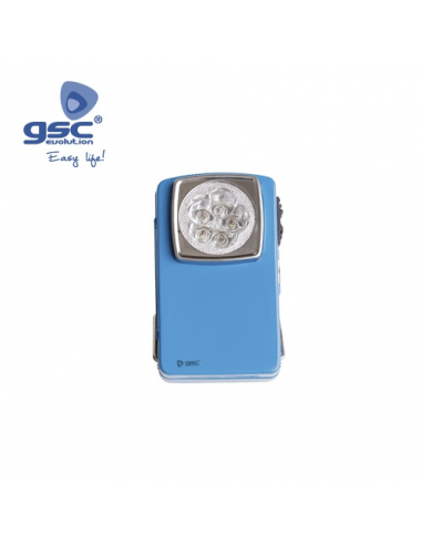LINTERNA PETACA AZUL 5LEDS GSC 1600888