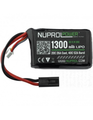NUPROL-BATERIA LIPO 1300MAH 11.1V 20C