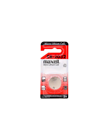 PILA BOTON LITIO CR2032 3V MAXELL