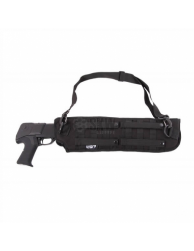 FUNDA ESCOPETA DELTA ESPALDA MOLLE NEGRO