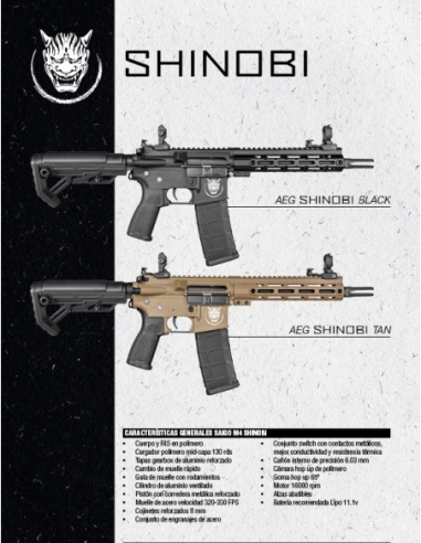 M4 SHINOBI TAN SAIGO COMBO