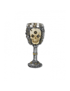 COPA DECORACION CALAVERA 20CM