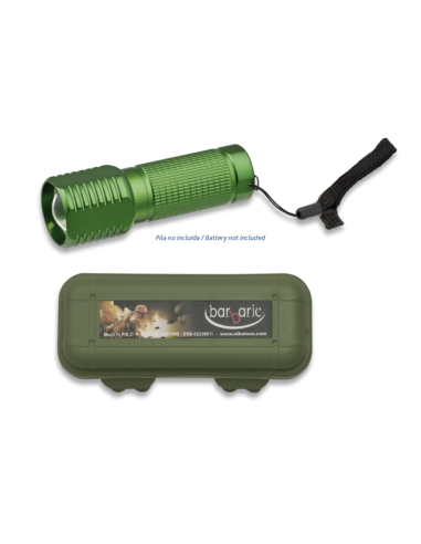 LINTERNA VERDE CON CAJA PERSONALIZABLE