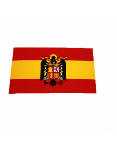 PEGATINA ESPAÑA PLANA AGUILA GRANDE