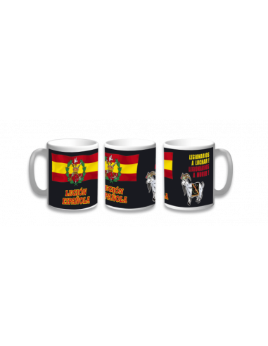 TAZA CERAMICA LEGION ESPAÑOLA