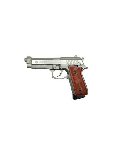 PISTOLA TAURUS PT92 CO2 PLATA/MADERA