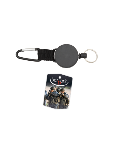 LLAVERO EXTENSIBLE CON MOSQUETON