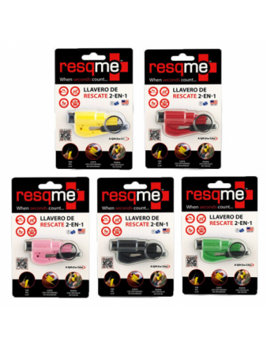 LLAVERO NEGRO ROMPE-VENTANAS RESQME