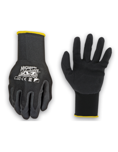 GUANTE MECHANIX KNIT NITRILE NEGRO SM