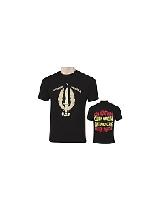 CAMISETA COE DORADA NEGRA