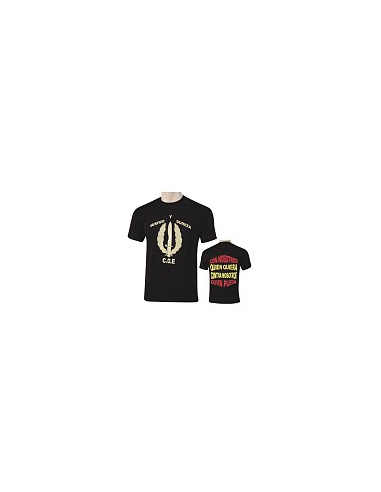 CAMISETA COE DORADA NEGRA