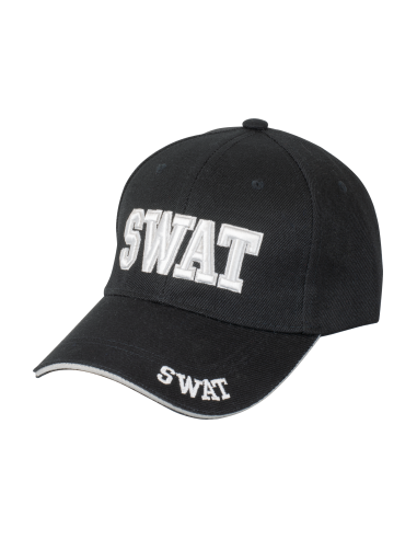 GORRA SWAT NEGRO Y BLANCO