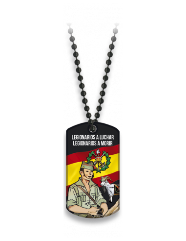 PLACA IDENTIFICATIVA LEGION ESPAÑOLA