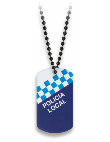 PLACA IDENTIFICATIVA POLICIA LOCAL