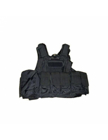CHALECO TACTICO REAL CIRAS STYLE NEGRO