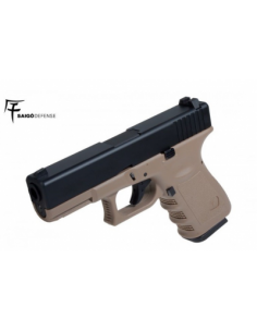 PISTOLA GLK 23 TAN GAS...