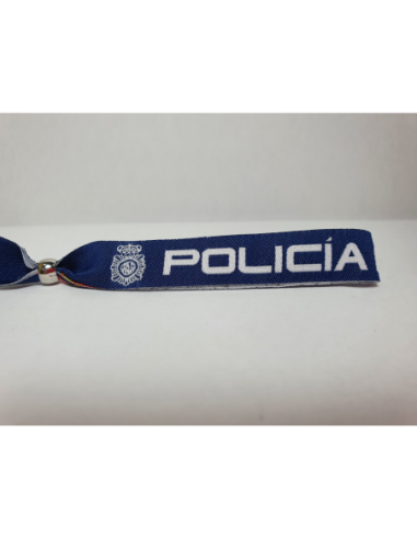 PULSERA TELA POLICIA NACIONAL
