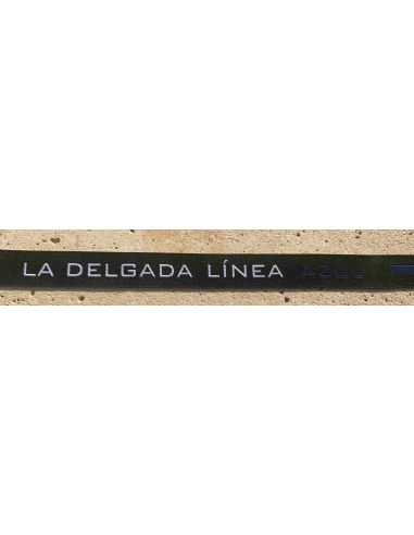 PULSERA TELA LA DELGADA LINEA AZUL