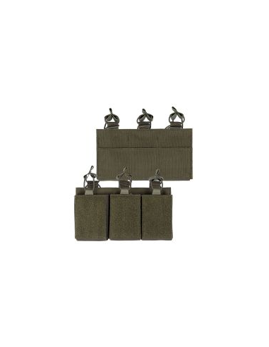 POUCH MILTEC CARGADOR TRIPLE M4 VERDE...