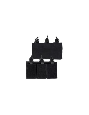 POUCH MILTEC CARGADOR TRIPLE M4 NEGRO...