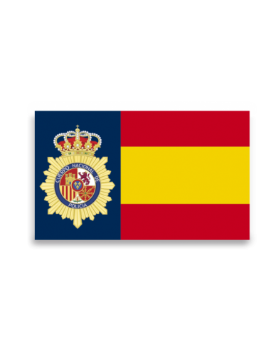 PEGATINA GRANDE ESPAÑA POLICIA...