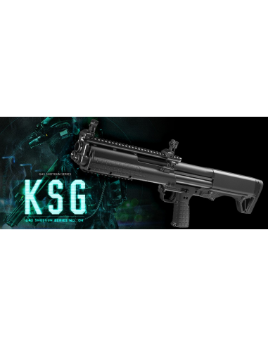 ESCOPETA KSG GAS MARUI NEGRA