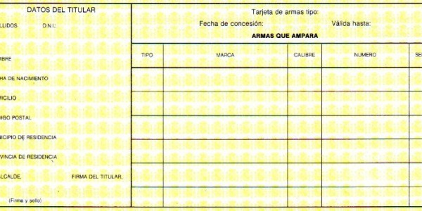 Como registrar una réplica de airsoft
