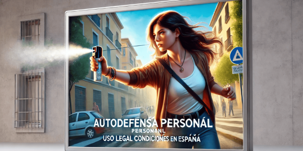 Spray pimienta legal en España | Todo lo que necesitas saber
